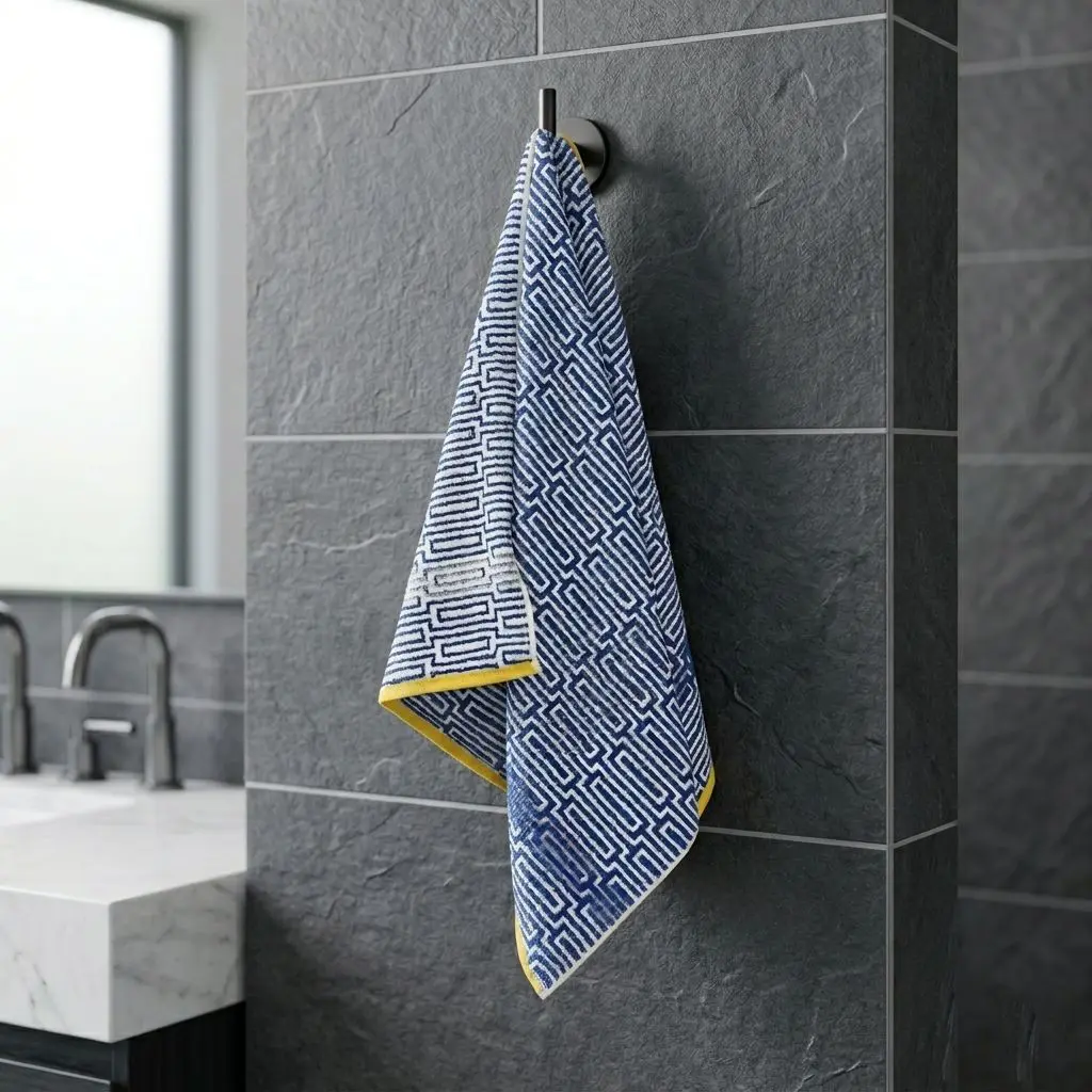 Trident Classic Bath Towel / Willow Blue